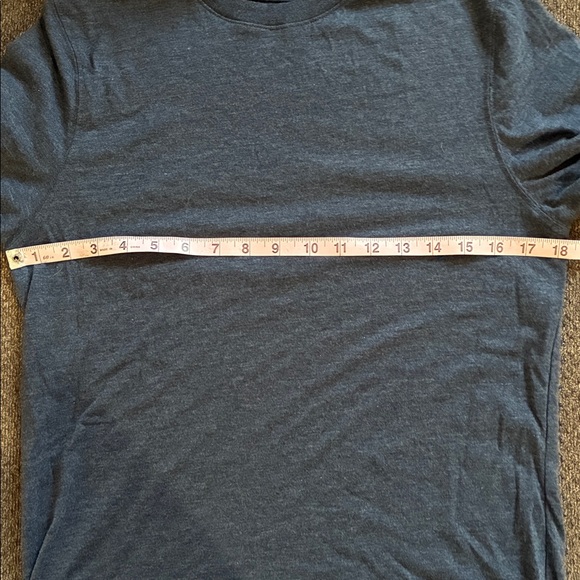 Goodfellow & Co Men's Size Small Blue Long Sleeve T-Shirt Cotton Blend - Picture 6 of 9